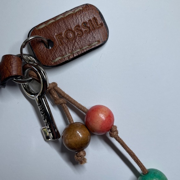 Fossil Shoulder Canvas Striped Material Boho Style ZB2267. - Picture 6 of 16